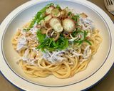 しらすと納豆の和風ペペロンチーノパスタ作り方7写真