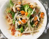 お一人様☆野菜たっぷり簡単麻婆風炒飯作り方10写真
