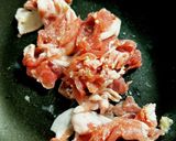食べすぎ危険!豚こまとたけのこの煮物作り方3写真
