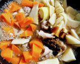 食べすぎ危険!豚こまとたけのこの煮物作り方5写真