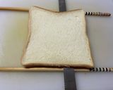 チョコバナナトーストサンド作り方2写真