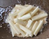 ピリッと香る　セロリのかき揚げ丼　作り方2写真