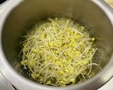 豆もやしとわかめの磯辺風作り方2写真
