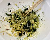 豆もやしとわかめの磯辺風作り方4写真
