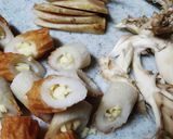 舞茸天ぷら　（ごぼう*チーズちくわ）作り方1写真