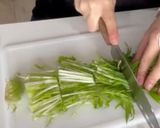シャキシャキ♪水菜ともずくの酢の物作り方3写真