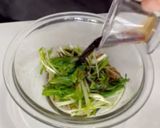 シャキシャキ♪水菜ともずくの酢の物作り方6写真