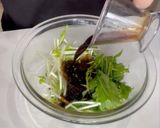 簡単!さっぱり!水菜ともずくのおひたし作り方6写真