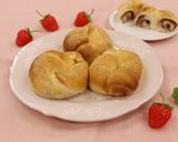 苺あんとクリームチーズのリングパン作り方10写真
