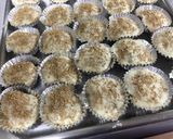 【保育園おやつ】ごま団子風蒸しパン作り方4写真