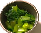 【マンガ飯】青梗菜のおひたし作り方3写真