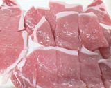 豚ロースのしめじ餡掛け作り方1写真