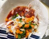 お一人様☆野菜たっぷり味噌オムライス作り方5写真