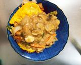 お一人様☆野菜たっぷり味噌オムライス作り方27写真