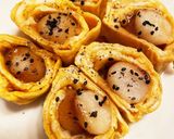 お団子入卵焼き作り方14写真