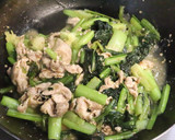 美味♪簡単♪豚肉と小松菜の味噌炒め作り方7写真