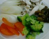 蒸すだけ‼豚肉とｻﾞｰｻｲの野菜中華蒸し作り方2写真