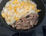 ☆簡単☆鯖と大葉の旨み炒飯作り方3写真