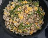 ☆簡単☆鯖と大葉の旨み炒飯作り方4写真