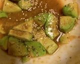 簡単　アボカドと焼き肉のタレの和え物作り方7写真