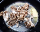 超簡単!たらこと舞茸のクリームうどん!!作り方5写真