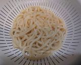 超簡単!たらこと舞茸のクリームうどん!!作り方9写真