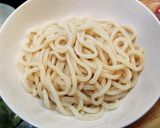 超簡単!たらこと舞茸のクリームうどん!!作り方10写真