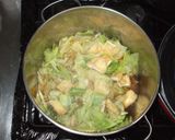 春キャベツと油揚げ煮びたし♪簡単作り方5写真