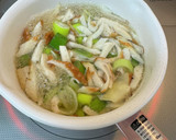 簡単♪ちくわとねぎの和風中華スープ作り方5写真