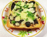海苔の佃煮とマヨチーズのトースト作り方6写真