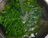 菜の花の蕾のとこ摘んできてカラシ和え作り方7写真