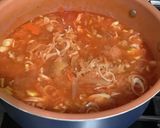 簡単キムチ野菜スープ作り置き1作り方10写真