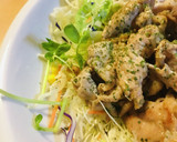 豚こまぎれ肉の塩・胡椒＆レモン炒め作り方3写真