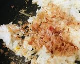 コスパごはん●カツオ節のシンプル焼き飯作り方1写真