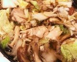 舞茸しめじと鶏モモのホロホロ煮込み作り方3写真