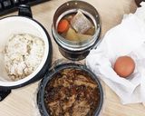 激ウマ牛丼弁当作り方8写真