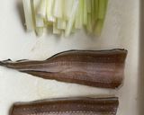 穴子とセロリの四川風炒め作り方1写真