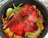 【簡単夕食】茄子のトマトソース炒め作り方4写真