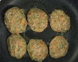 野菜たっぷり!豚バーグ作り方4写真