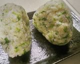 大根葉&明太子のおにぎり♡作り方9写真