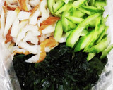 うちの味☆胡瓜とわかめで♪生姜マヨサラダ作り方6写真