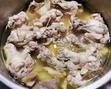 簡単♪骨付き鶏もも肉スープ作り方8写真