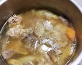 簡単♪骨付き鶏もも肉スープ作り方9写真