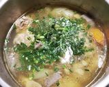 簡単♪骨付き鶏もも肉スープ作り方10写真