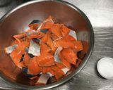 【保育園給食】鮭のマヨコーン焼き作り方2写真