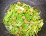 春キャベツと大豆トーストとろろ昆布風味作り方5写真