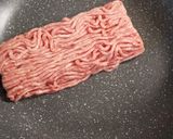 合挽き肉ともやしの炒め物作り方3写真
