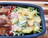 高校生男子お弁当24年4月16日作り方4写真