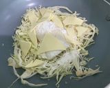 豆腐と米粉であっさりワンパンお好み焼き作り方1写真