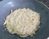 豆腐と米粉であっさりワンパンお好み焼き作り方2写真